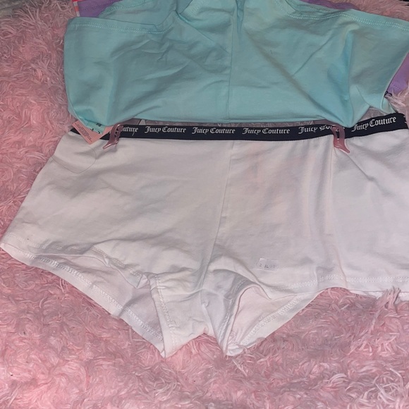 Juicy Couture 5 pair of vibrant color boy shorts - Picture 7 of 9